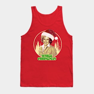 White Christmas Tank Top